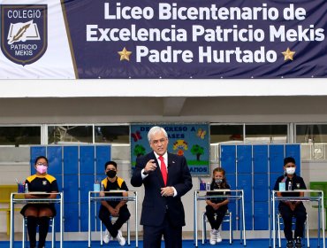 Presidente Piñera inaugura Año Escolar 2021 con defensa de las clases presenciales: "Los niños necesitan interactuar"