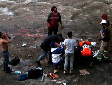 Revocan prisión preventiva de excarabinero acusado de empujar a menor al río Mapocho