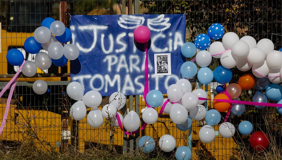 Fiscalía formaliza por homicidio calificado a tío abuelo del pequeño Tomás y pidió prisión preventiva