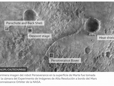 Estas son las mejores imágenes tomadas por «Perseverance» durante sus primeras semanas en Marte