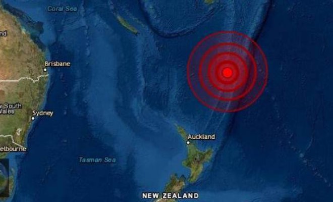 Nuevo terremoto de 8,1 vuelve a azotar a Nueva Zelanda generando alarma de tsunami en islas del Pacífico