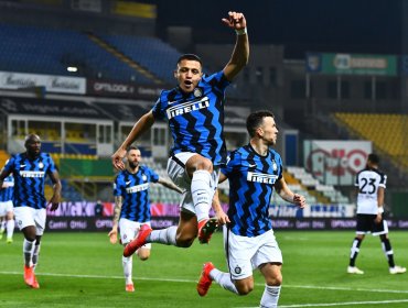 Alexis Sánchez marcó un doblete en el triunfo de Inter sobre Parma por Serie A