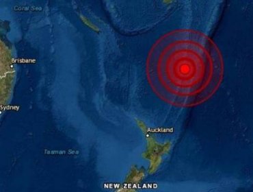 Nuevo terremoto de 8,1 vuelve a azotar a Nueva Zelanda generando alarma de tsunami en islas del Pacífico