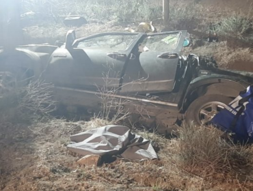 Un fallecido deja violento accidente de tránsito registrado en la ruta Lo Orozco de Casablanca