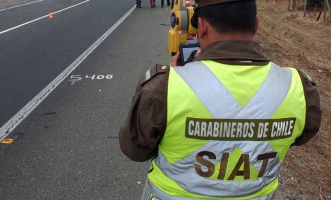 Accidente de tránsito terminó con un fallecido y cuatro heridos en La Araucanía