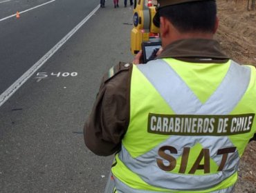 Accidente de tránsito terminó con un fallecido y cuatro heridos en La Araucanía