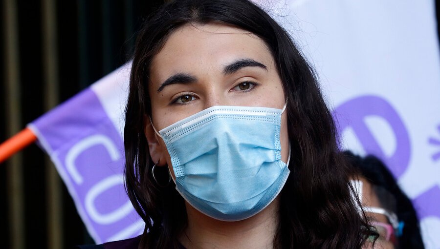 Candidata a la Convención Constitucional, Emilia Schneider, fue detenida en marcha por el Día de la Mujer