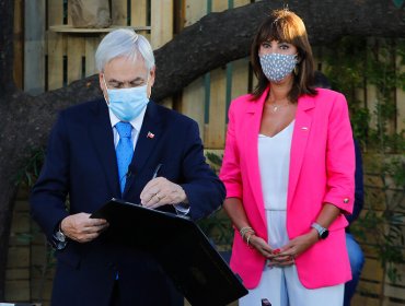 Presidente Piñera conmemora el Día de la Mujer y anuncia proyecto de registro de deudores de alimentos