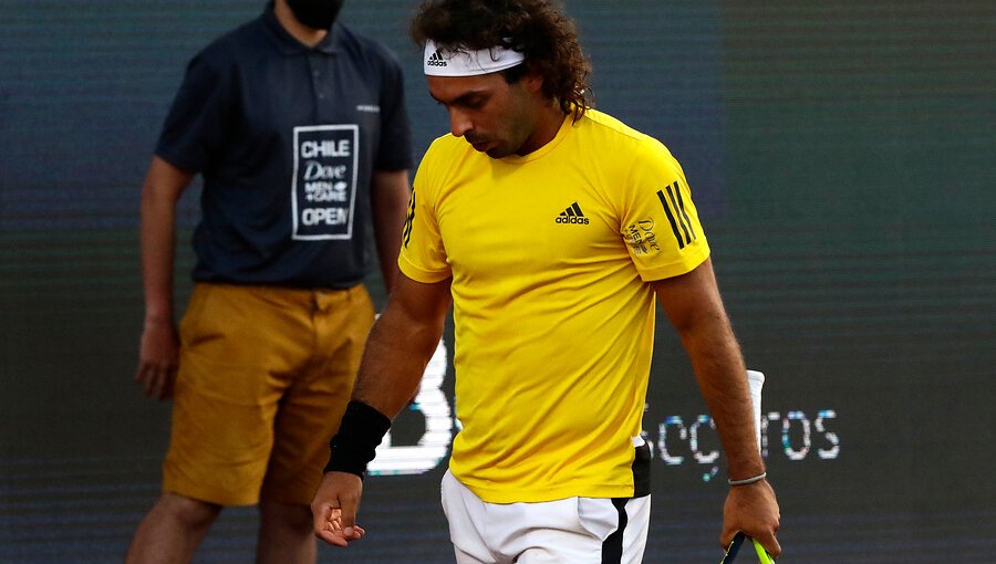 Gonzalo Lama cayó ante promesa del tenis argentino y fue eliminado del ATP de Santiago