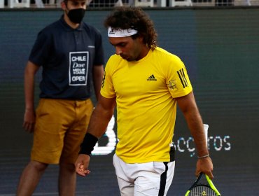 Gonzalo Lama cayó ante promesa del tenis argentino y fue eliminado del ATP de Santiago