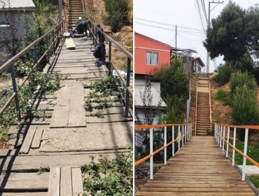 Continúan labores de limpieza y desmalezado en calles y sectores de Placilla