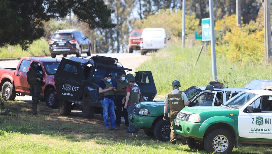 En prisión preventiva quedó sospechoso del homicidio del cabo Eugenio Nain en La Araucanía