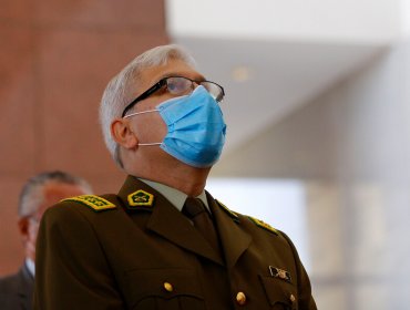 General director de Carabineros también inicia cuarentena preventiva y espera resultado de test PCR