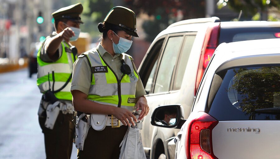 790 personas con Covid-19 fueron sorprendidas en la vía pública a nivel nacional este fin de semana