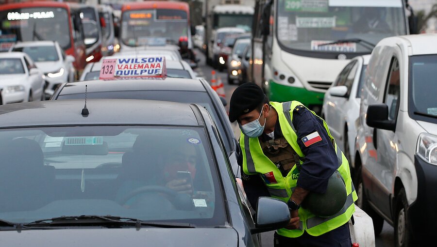 Autoridades aseguran que movilidad entre Valparaíso y Viña del Mar se redujo un 50% el fin de semana