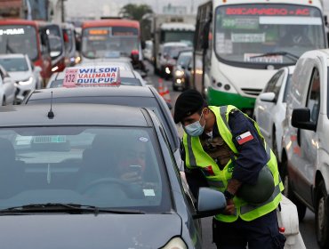 Autoridades aseguran que movilidad entre Valparaíso y Viña del Mar se redujo un 50% el fin de semana