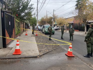 Femicidio en Puente Alto: Sujeto asesinó a su ex pareja tras dispararle en plena vía pública