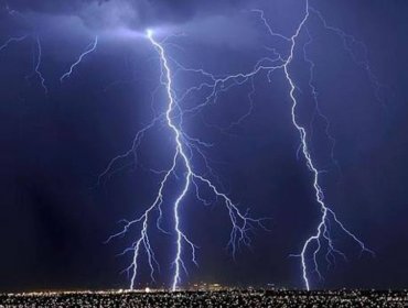 Declaran Alerta Preventiva en las provincias de San Felipe y Los Andes por tormentas eléctricas