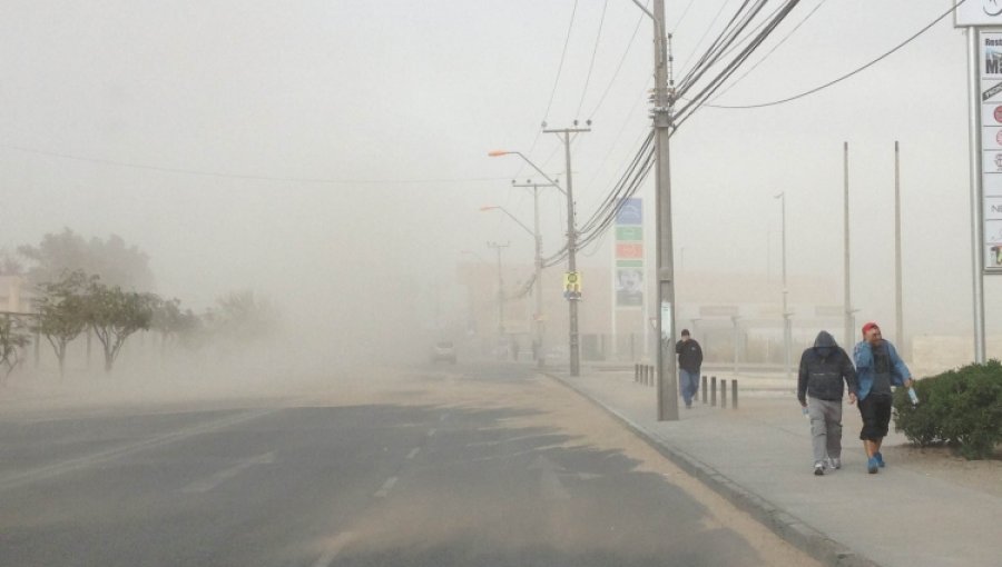 Declaran Alerta Temprana Preventiva para la provincia de El Loa y comuna de Antofagasta por viento