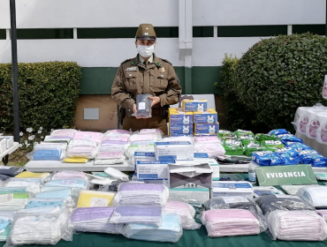 Sorprenden a ambulantes vendiendo productos para enfrentar el Covid-19 en el centro de Viña del Mar