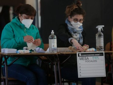 Vocales de mesa para elección de abril serán vacunados contra el Covid-19 desde la próxima semana