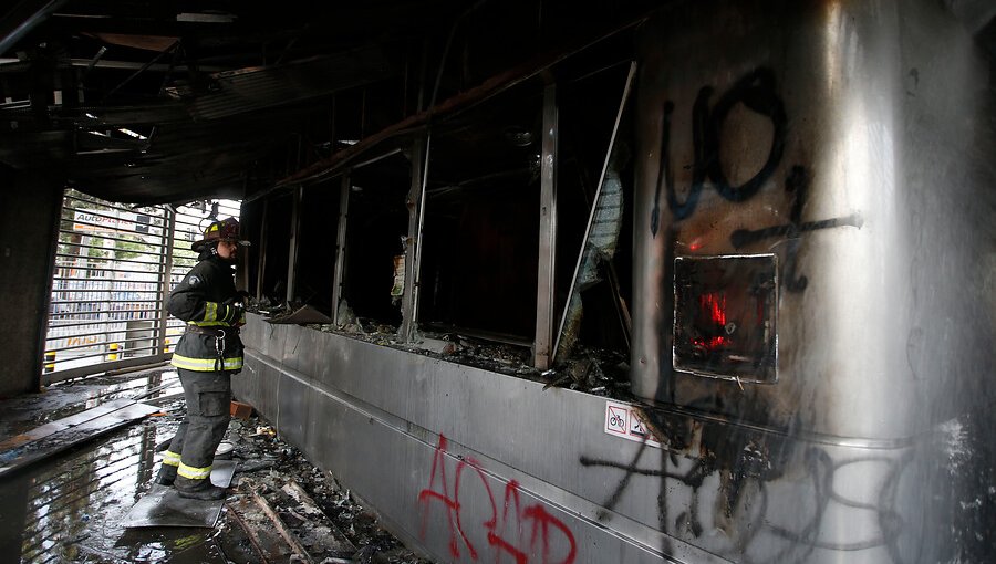 Corte ordena el cumplimiento efectivo de tres años de cárcel a imputado por daños en estación Las Parcelas de Metro