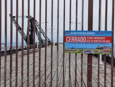 Muelle Vergara, Quinta Vergara y otros parques y paseos cerrarán sus puertas por «Cuarentena» en Viña del Mar