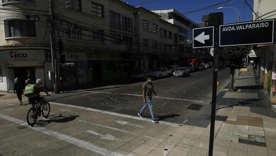 Baja la actividad y movilidad en Viña del Mar tras el inicio de la cuarentena total