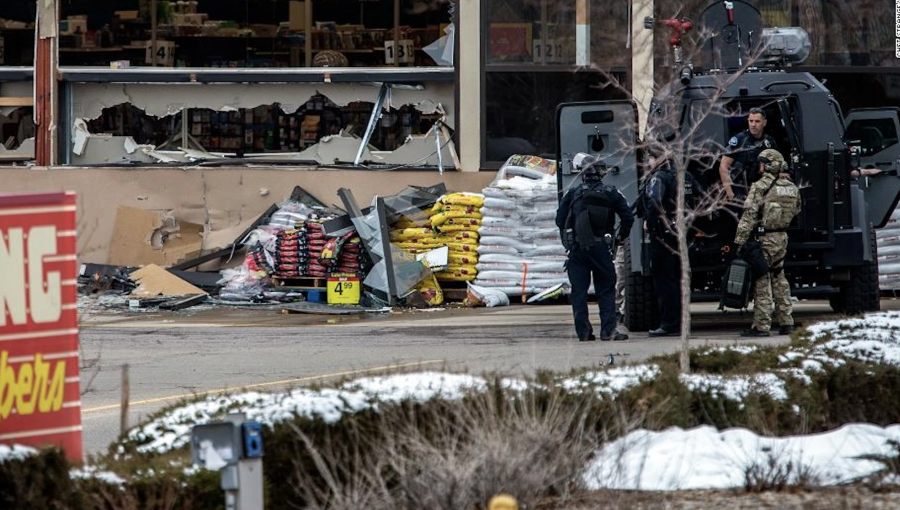 10 muertos deja nuevo tiroteo en un supermercado de Colorado, en Estados Unidos