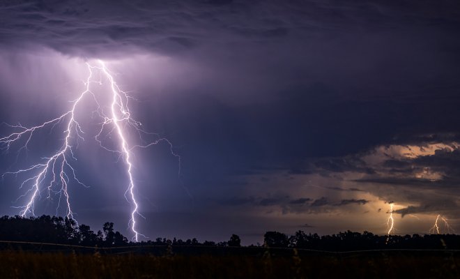 Decretan Alerta Temprana Preventiva para cuatro comunas de la región de Los Ríos por probables tormentas eléctricas