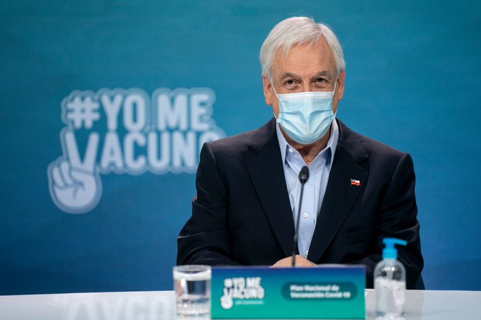 Piñera da mensaje de unidad y pide "esfuerzo adicional" para enfrentar pandemia