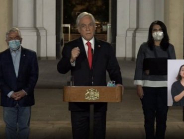 Presidente Piñera anuncia proyecto de ley para cambiar fecha de elecciones para el 15 y 16 de mayo