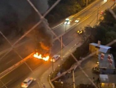 Reportan barricadas en sectores de la región de Valparaíso en el marco del Día del Joven Combatiente