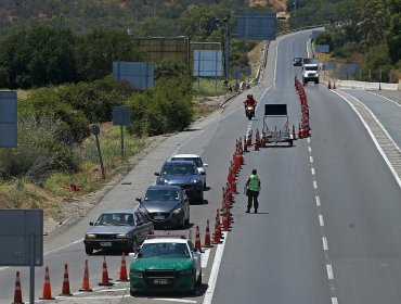 Semana Santa: Cordones sanitarios buscan reducir movilidad en la región de Valparaíso