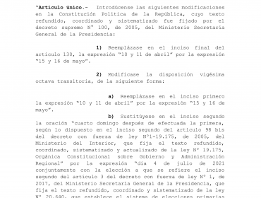 Proyecto de Piñera para cambiar fecha de elecciones prohíbe hacer propaganda electoral por un mes