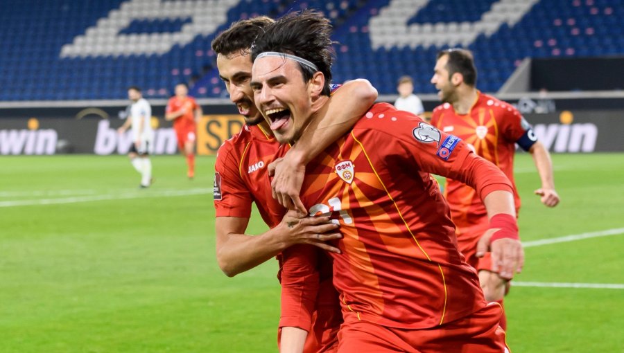 Macedonia dio el batacazo al derrotar a Alemania en Clasificatorias a Qatar 2022