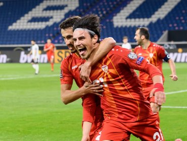 Macedonia dio el batacazo al derrotar a Alemania en Clasificatorias a Qatar 2022