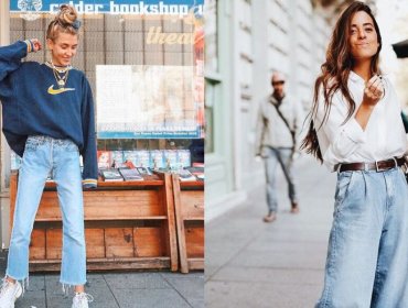 Jeans acampanados o wide leg, el protagonista de este otoño