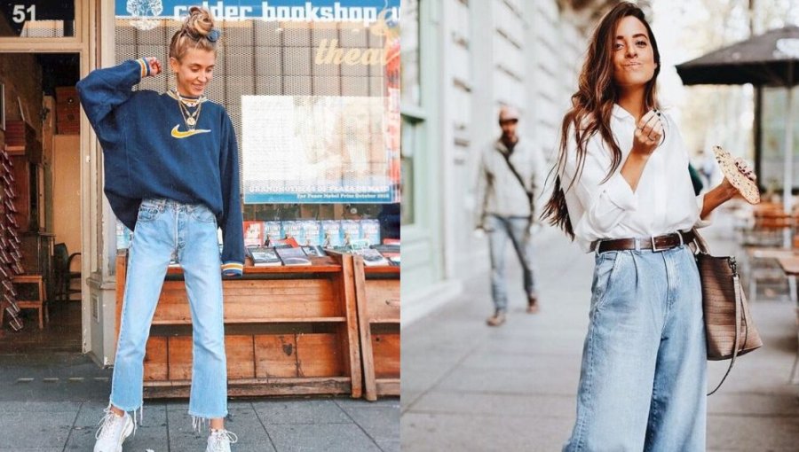 Jeans acampanados o wide leg, el protagonista de este otoño