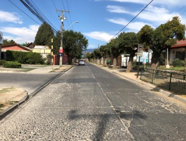 Aprueban fondos para renovar la Av. Independencia de Limache: mejorarán pavimento, veredas y señalética