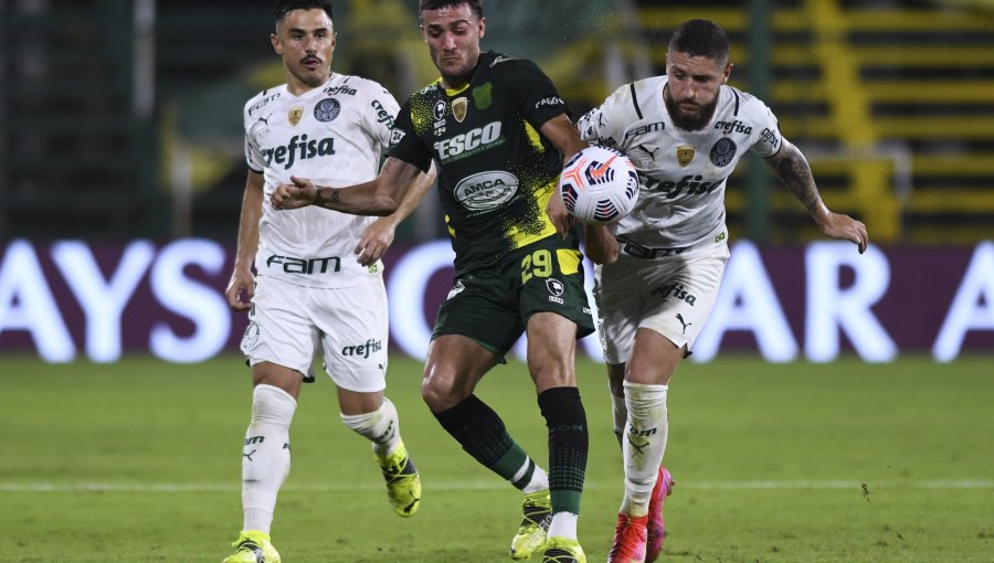 Palmeiras derrotó a Defensa y Justicia en la final de ida de la Recopa Sudamericana