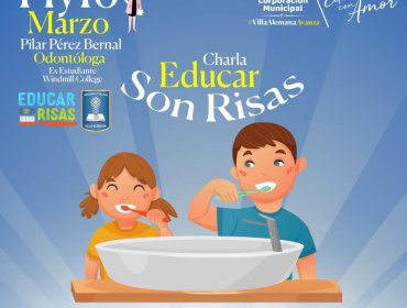 Educación Municipal de Villa Alemana impartirá charlas de educación bucal desde párvulos hasta 2º básico