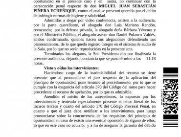 Corte de Apelaciones de Valparaíso reabre proceso contra el presidente Piñera por polémico paseo en playa de Cachagua