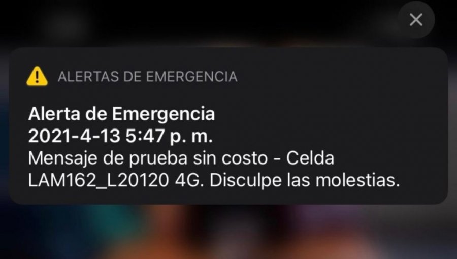 Entel reconoció responsabilidad por mensajes de pruebas del sistema SAE recibidas en el sur