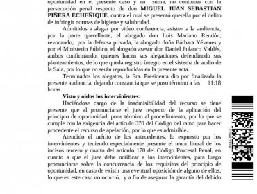 Corte de Apelaciones de Valparaíso reabre proceso contra el presidente Piñera por polémico paseo en playa de Cachagua