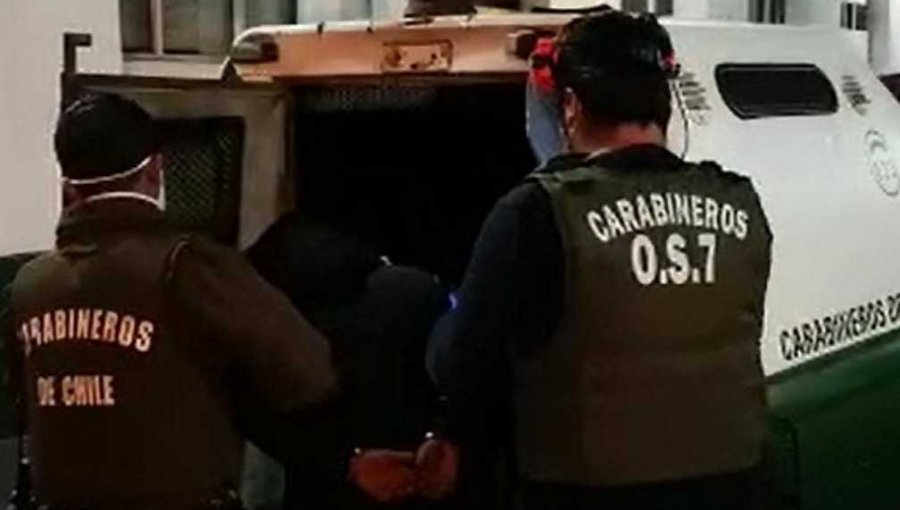 Dos comuneros fueron detenidos en medio de procedimiento por tráfico de drogas en La Araucanía