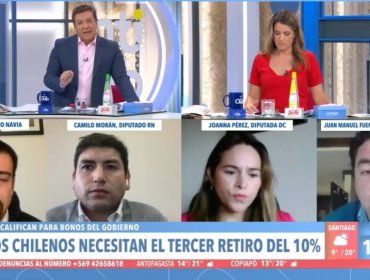 JC Rodríguez y tenso cruce con diputado Fuenzalida: "en tres años como diputado ha ganado lo que una persona con sueldo mínimo gana en 180 años"