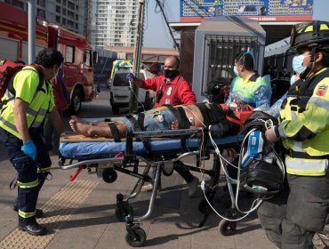 Caída de persona a las vías suspendió por varios minutos servicio de la Línea 5 del Metro