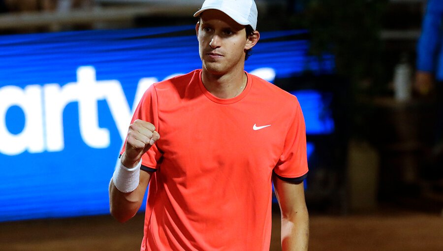 Nicolás Jarry se instaló en cuartos del Challenger de Salinas tras aplastante triunfo