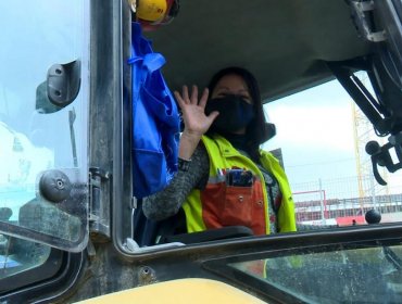 Autoridades visitaron sala cuna del nuevo Hospital Marga Marga que es construida solo por mujeres